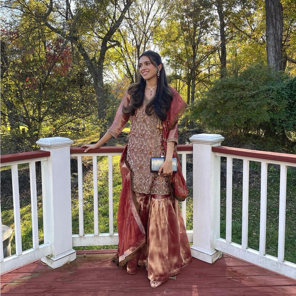 Custom Made Pakistani Gharara Outfit